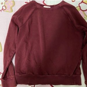 Plain Red Crewneck